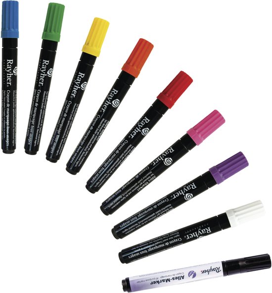Ballon stift in diverse kleuren  geel