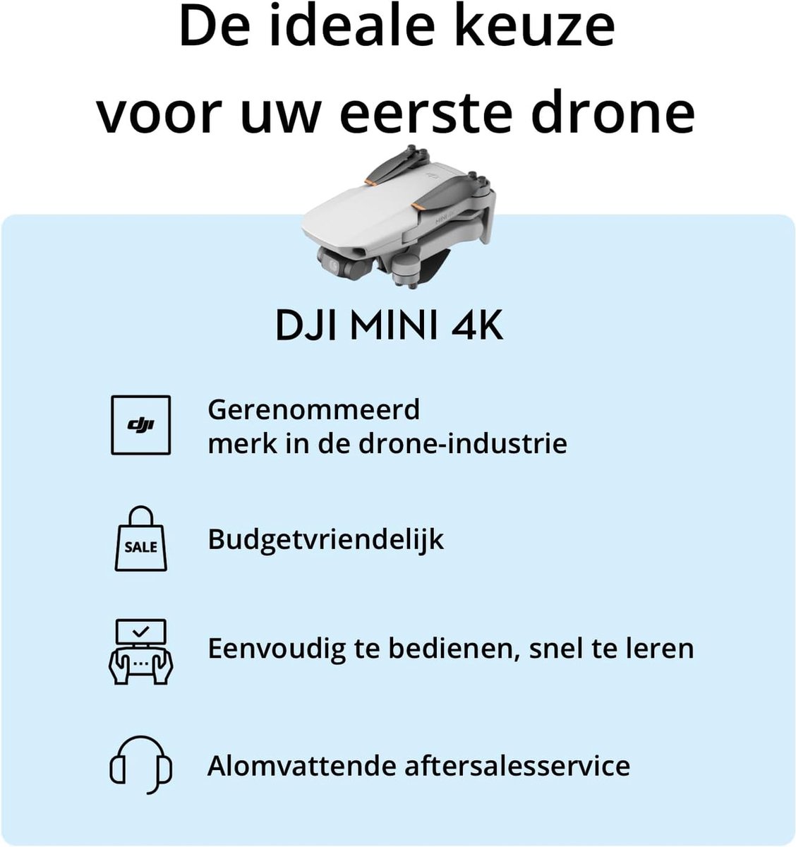 DJI Mini 4K Fly More Combo drone - 10 km bereik - 31 min vliegtijd – foto 7