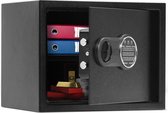 Royalty Line® SBO9207 Elektronische Kluis - Kluisje Met Cijferslot - 27 Liter - 38 x 30 x 30 cm - Staal Geldkluis Incl 2 Noodsleutels - Zwart