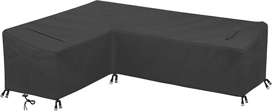 Cowhilan Garden Furniture Cover L-Shape, 270x210x90 cm Protective Cover for Garden Furniture, Tarpaulin for Outdoor Corner Sofa, Waterproof Cowhilan Garden Furniture Cover L-Shape, 270x210x90 cm Protective Cover for Garden Furniture, Tarpaulin for Outdoor Corner Sofa, Waterproof