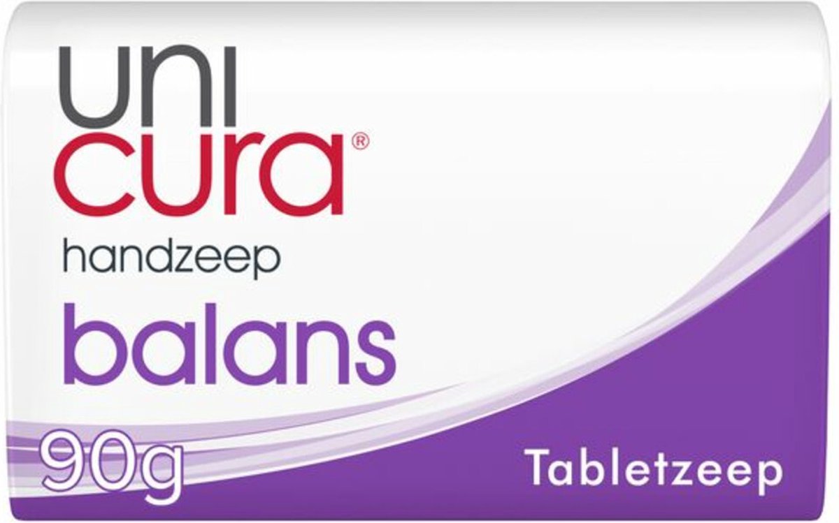Unicura Tabletzeep Anti Bacterieel Balans - 12 x 180 gr - Voordeelverpakking