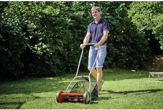Einhell Kooimesmaaier GC-HM 400 - Maaibreedte: 40 cm - Aanbevolen gazonoppervlakte: tot 250 m² - 27 L opvangbak - Maaihoogte: 13-37 mm