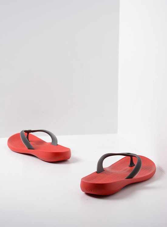 Wolky Slippers Beach Babes rood TPU