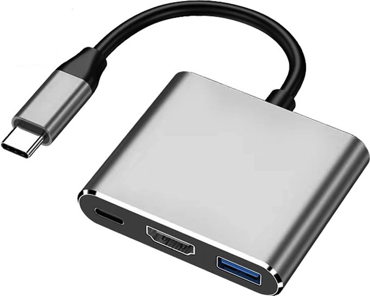 usb c naar hdmi en usb a en usb c - usbc adapter - usb-c