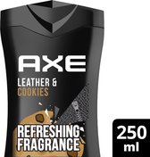 6x Axe Leather & Cookies 3-in-1 Douchegel - 250 ml