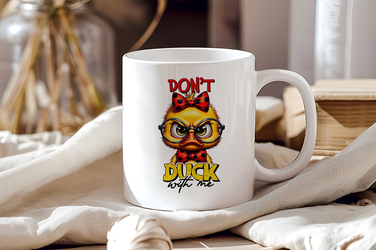 Mok – "Don't Duck With Me" – Voor de Stoere Koffieliefhebbers