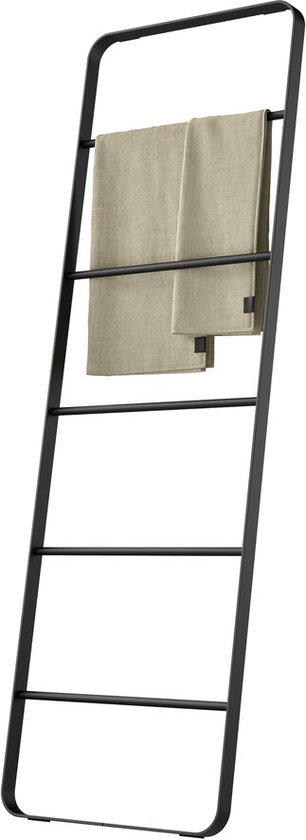 Sealskin Brix - Échelle à serviettes autoportante - 155 cm - moyen - Zwart