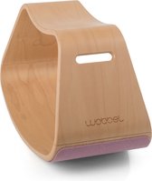Wobbel Up Laqué Clair Avec Feutre Rose Sauvage