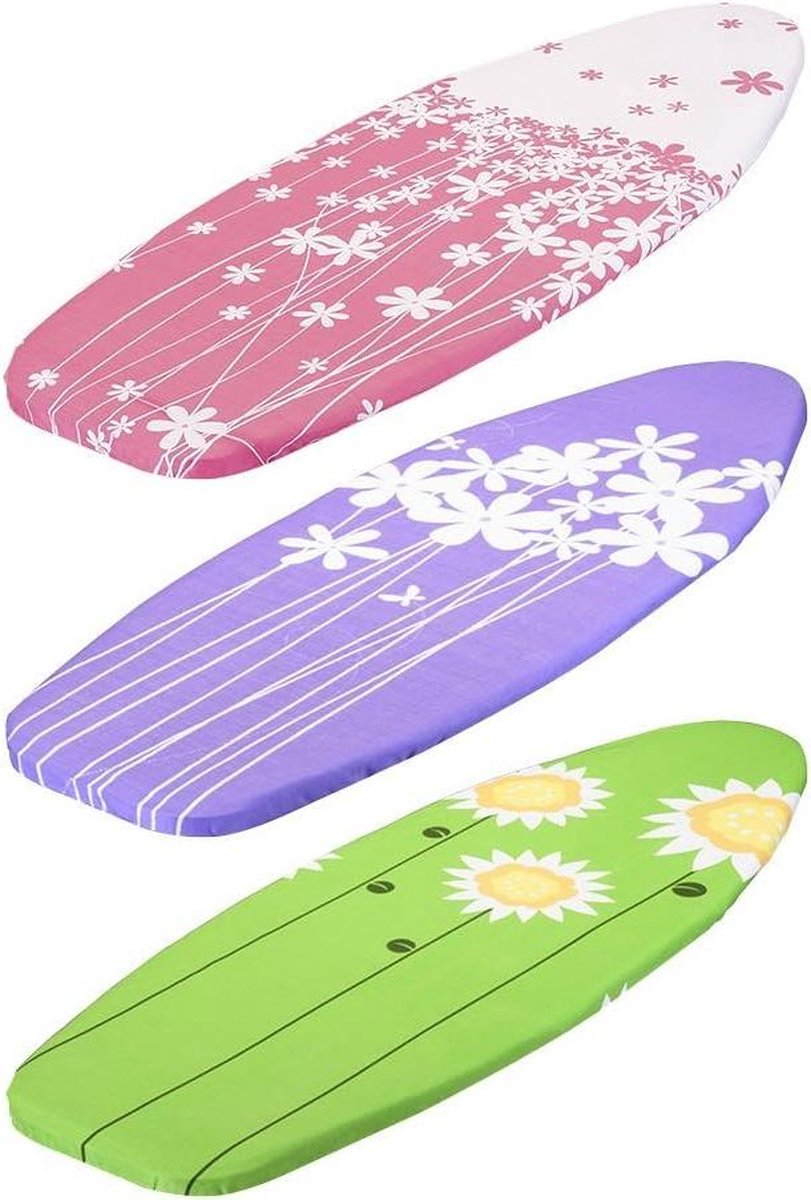 Strijkplankhoes 2 lagen schuimrubber lentetuin motief 116 x 38 cm verschillende modellen Strijkplankhoes