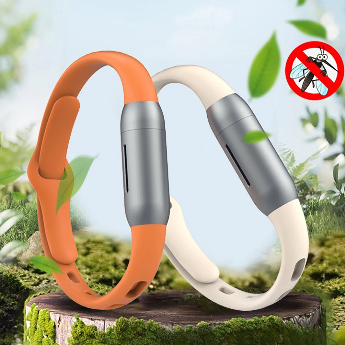 Goedkoopste Muggenwerend Polsbandje - Waterdichte Anti-Muggen Armband voor Kinderen en Volwassenen, 10 Dagen Bescherming, Milieuvriendelijk, Muggenbeschermer