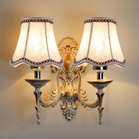 Lampenkappen 2-/6-delige set E14 E27 kaarslampen voor kroonluchter hanglamp wandlamp lampenkap bruin