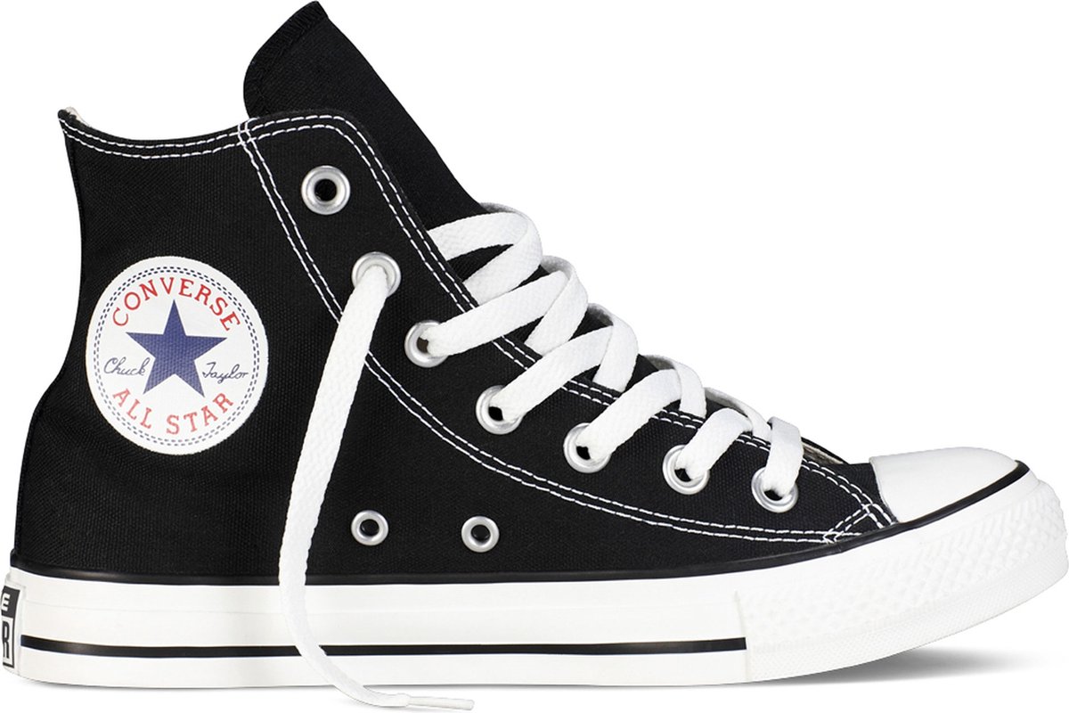 Converse All Star Sneakers Hoog - Black/White
