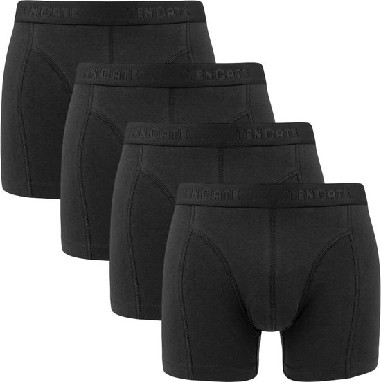 Ten Cate - Homme - Basic - Lot de 4 boxers - Zwart - XL