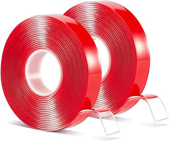 FULARR® 10M X 15MM Premium Transparent Montage Adhésif Ruban, Double