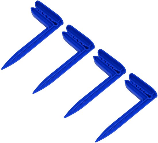 Carreuty 6 stuks grote knijpers, handdoekklemmen voor strandstoelen, jumbo formaat, sterke handdoekclips, winddicht, strandhanddoekclips voor dagelijks wasgoed, badhanddoek, tapijt, beddengoed en