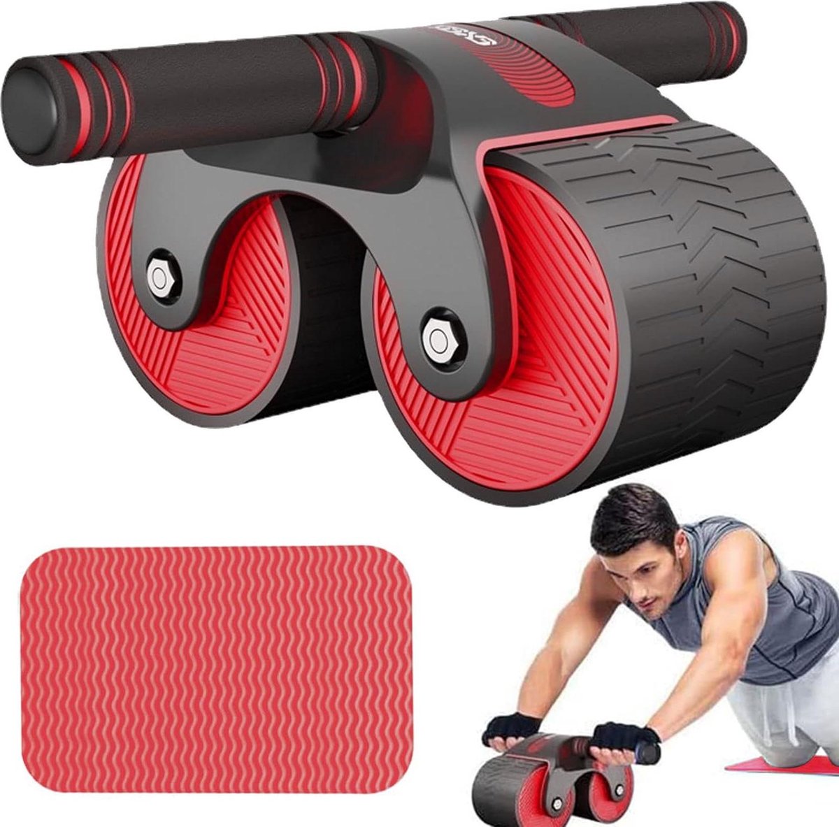 Abs Wiel Voor Workout - Core Krachttraining Machine Voor Thuis Gym - Snellere Six-pack Groei Mannen