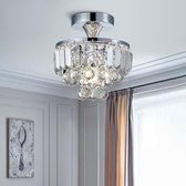 Lustre Led Lampe De Plafond En Cristal Plafonnier Moderne Blanc Chaud Pour Chambre À Coucher Salle À Manger Couloir Cuisine | Leroy Merlin