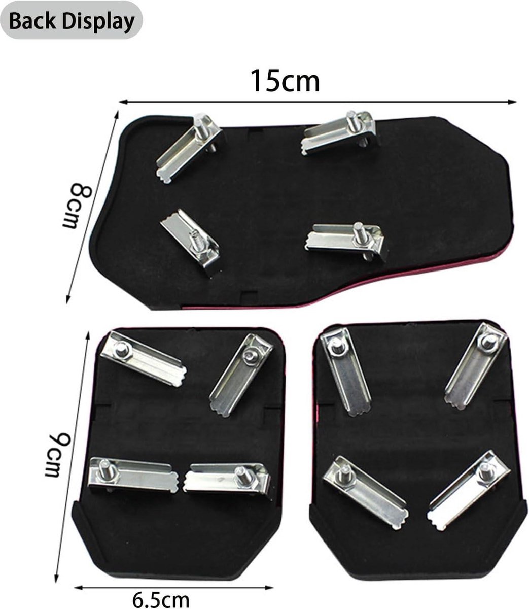 Universele Anti-Slip Pedaal Auto Pedalen Set Kit U... - Grandado