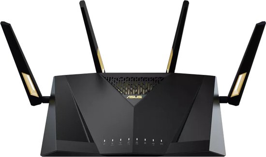 ASUS RT-AX88U Pro - Gaming extendable router - 4G / 5G Router vervanger - WiFi 6 - AX6000
