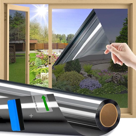 Raamfolie Privacyfolie, Privacy eenrichtings raamfolie warmte-isolatie