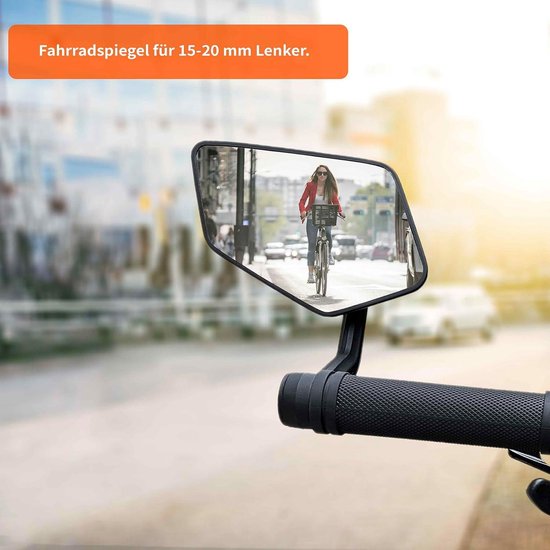 Rétroviseur pour vélo - Set de 2 - Rétroviseur pour vélo eBike - Réglable Rétroviseur pour vélo - Set de 2 - Rétroviseur pour vélo eBike - Réglable