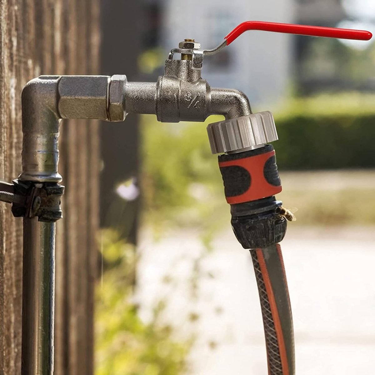 Robinet D'écoulement Pour Réservoir IBC 1000L - Laiton, Filetage S100x8/S60x6, Débit Contrôlable