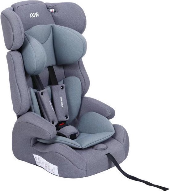 Bellaby W4-001ra-e - Autostoel - 9-36 Kg - Grijs-morandi