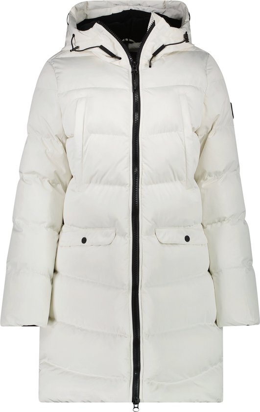 Cars Jeans YLIE Poly/Nylon Off White Dames Jas - Maat M