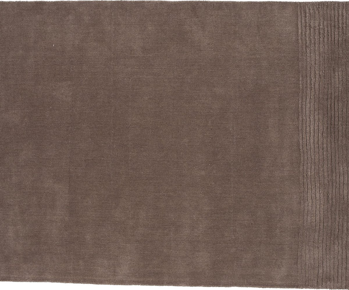 Matteo vloerkleed 350x253cm bruin.