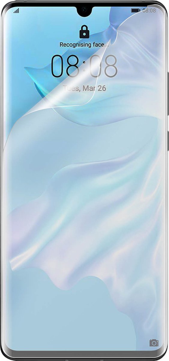 Geschikt voor Huawei P30 Pro Screenprotector Flexibel Antikras Transparant