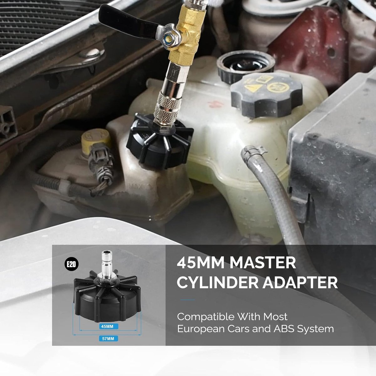 BGS 74408-5 Adapter voor remontluchter | voor BGS 74408 | Automotive Line