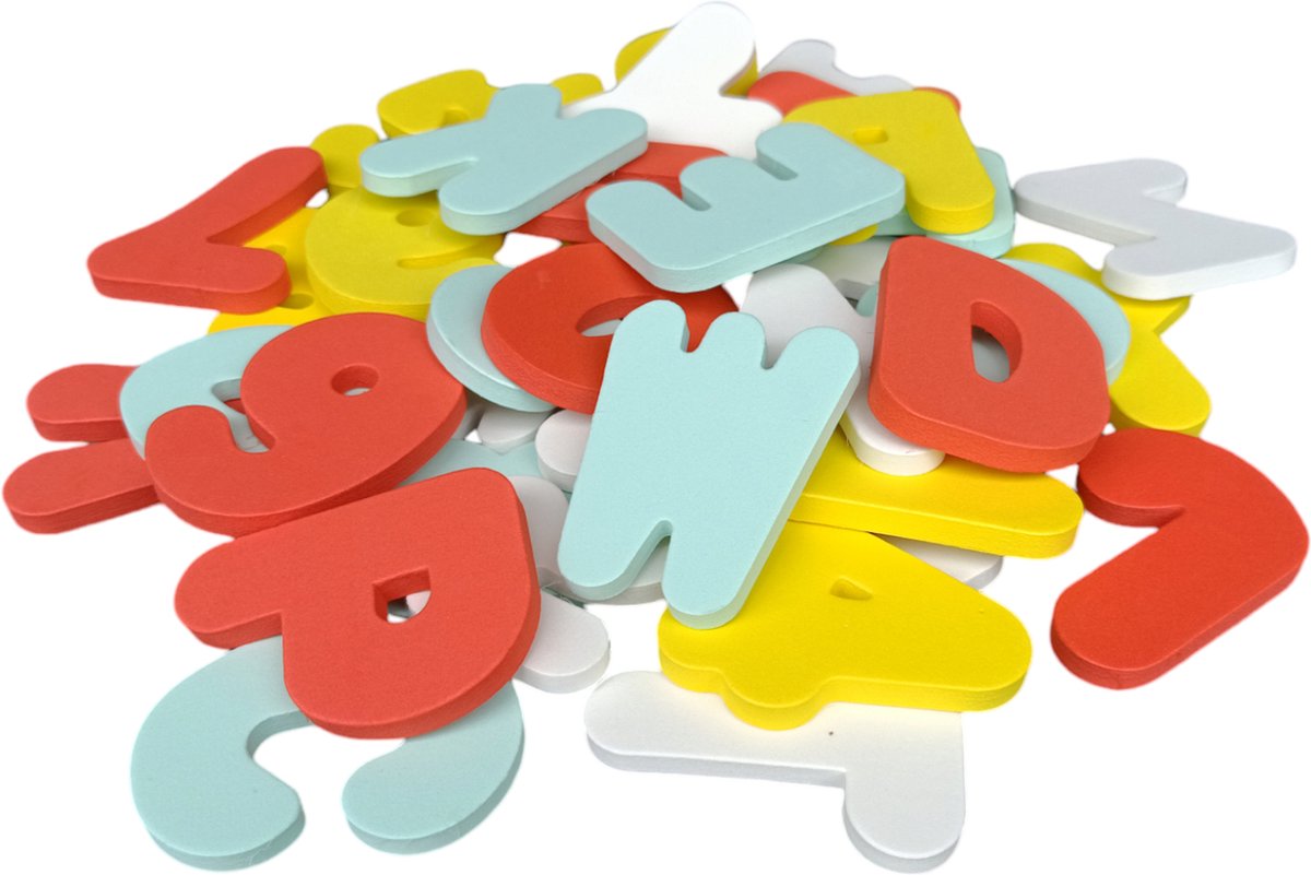 Jobber Toys Bad Foam Speelgoed - Badspeelgoed - Plakletters Badletters