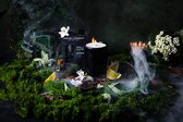 Premium Geurkaars - Elemi, Tonkaboon & Patchouli - 50 branduren - Vegan & Geen Paraffine - Harlem at Midnight
