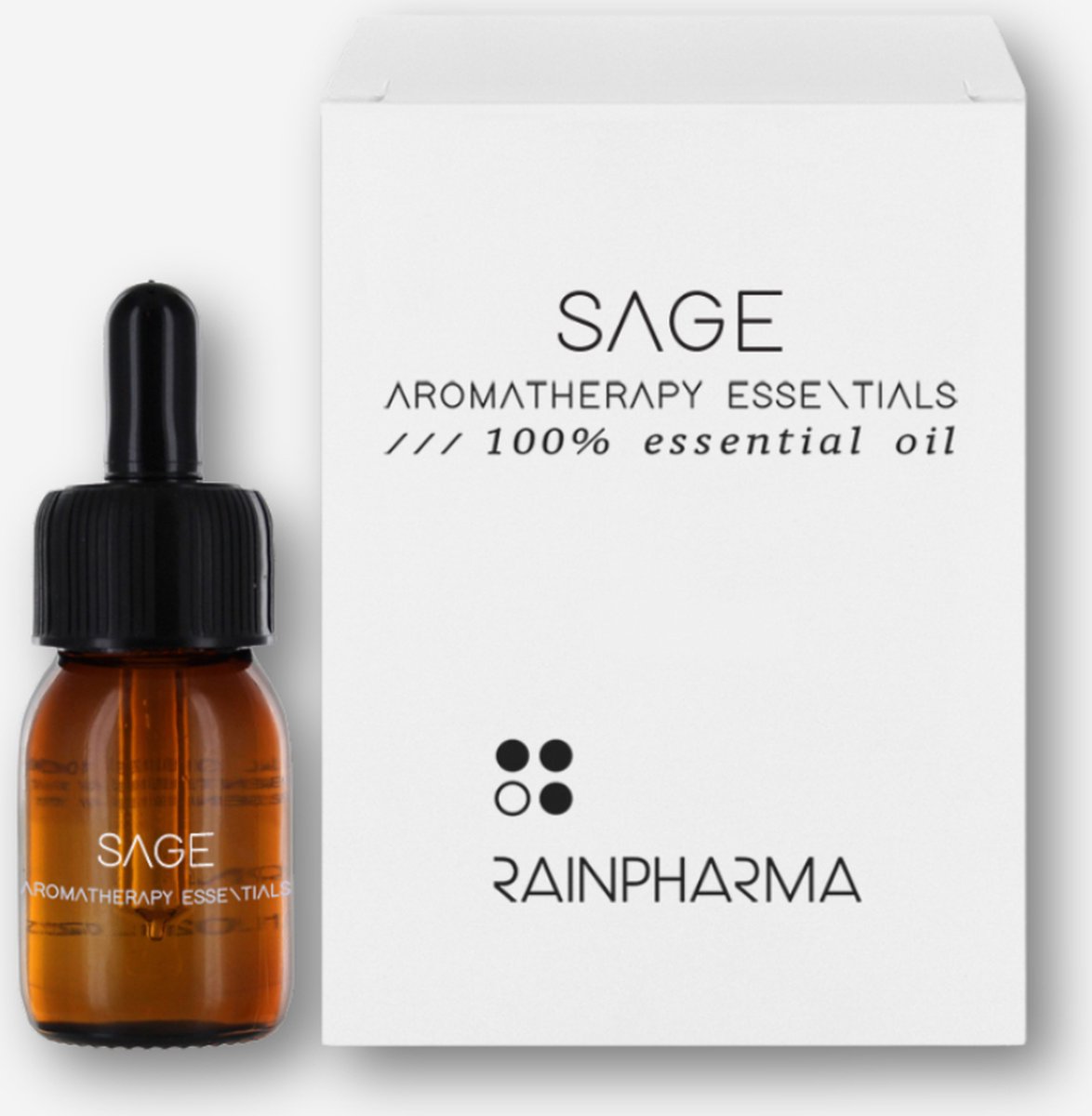 Goedkoopste RainPharma - Essential Oil Sage - Aroma voor diffuser of spray - 30 ml - Etherische Olie