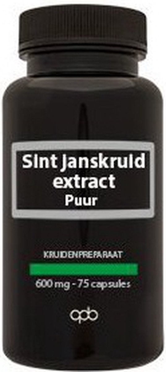 Goedkoopste APB Holland Sint janskruid extract puur 600mg 75 Capsules