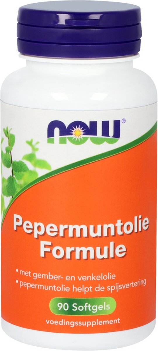 Goedkoopste NOW Pepermuntolie Formule - 90 softgels