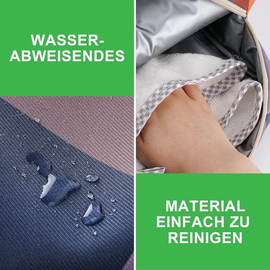 Koeltas klein - 7L, lunchtas voor dames, vierlaags geïsoleerde koeltas met koelelementen, veelzijdige lunchtas in de kleur bloemen van KOEL — afbeelding 2