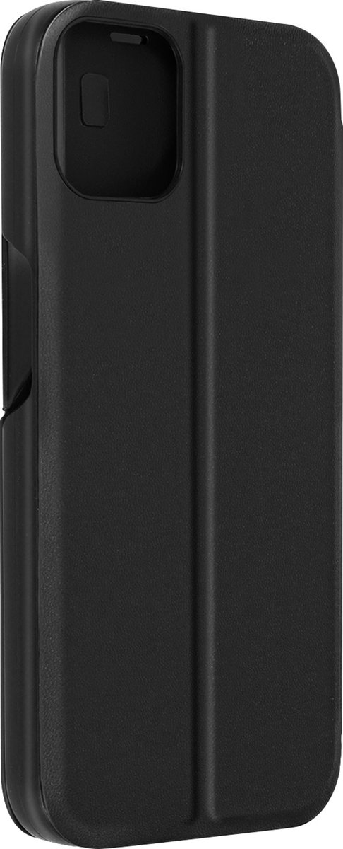 Avizar Foliohoes Geschikt voor iPhone 15 Plus met video-ondersteuning, Zwart