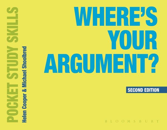 Pocket Study Skills- Where's Your Argument? - cover