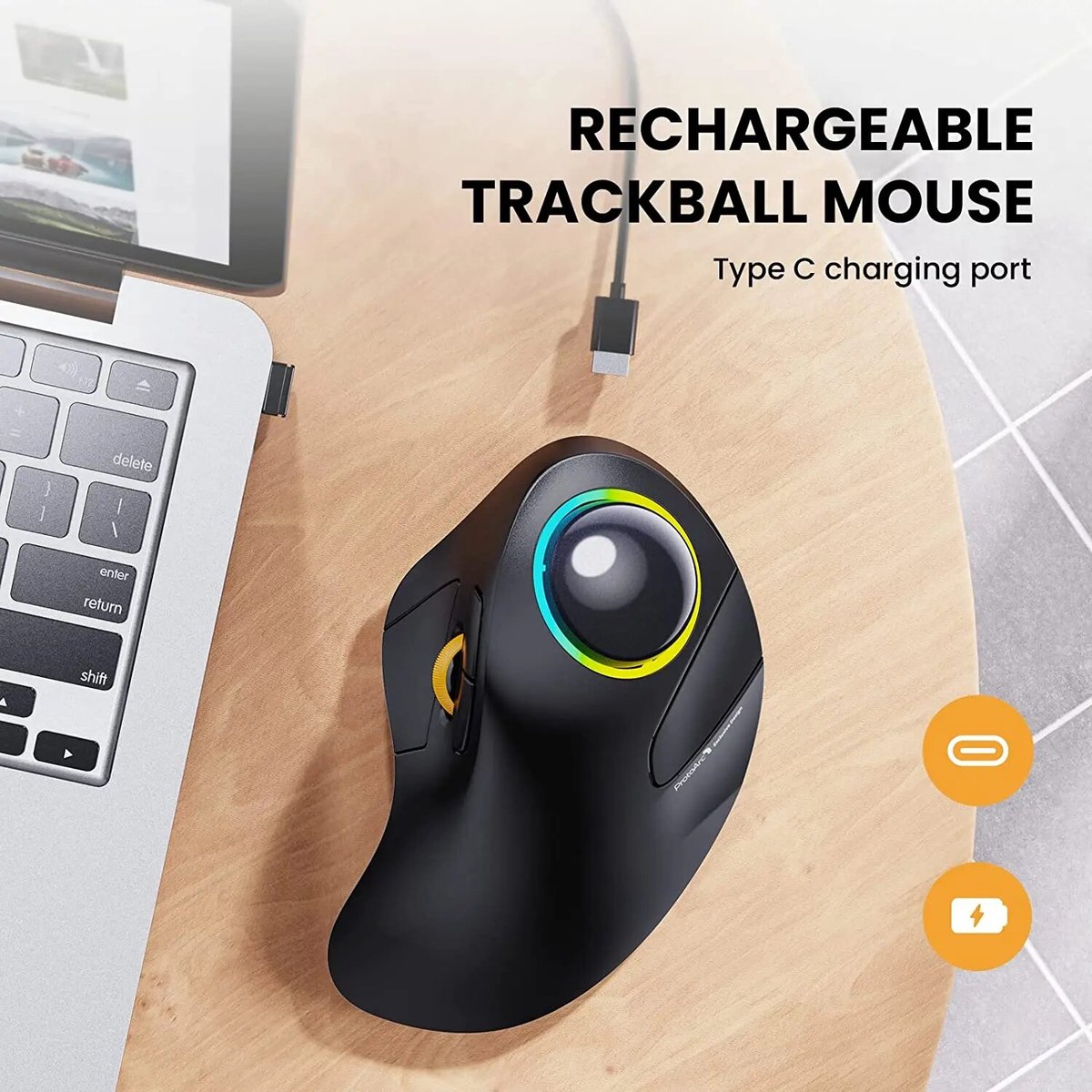 Mobility Lab Draadloze trackball-muis - draadloze muis - Vergelijk prijzen Mobility Lab Draadloze trackball-muis - draadloze muis - Vergelijk prijzen