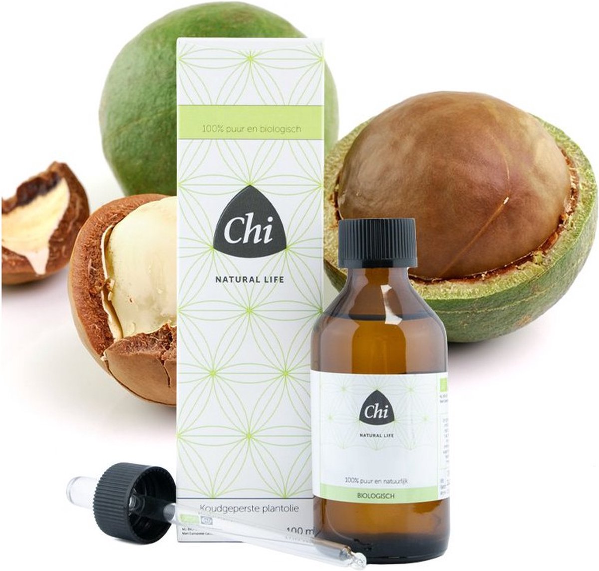 Goedkoopste Chi Macadamia Eko - 100 ml - Etherische Olie