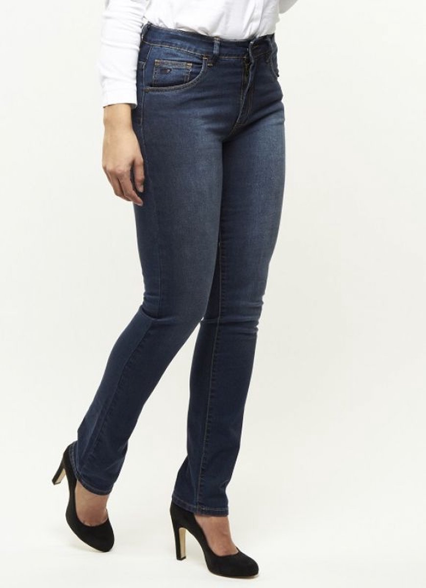 247 Jeans Rose S17 - Danes werk Spijkerbroek - Donker denim blauw 29/30