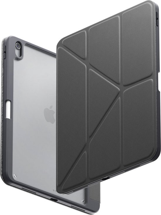 Uniq Moven Case Voor De Apple IPad Air 13 Inch (2025) M3 / (2024) M2 - Charcoal Grey - View #9