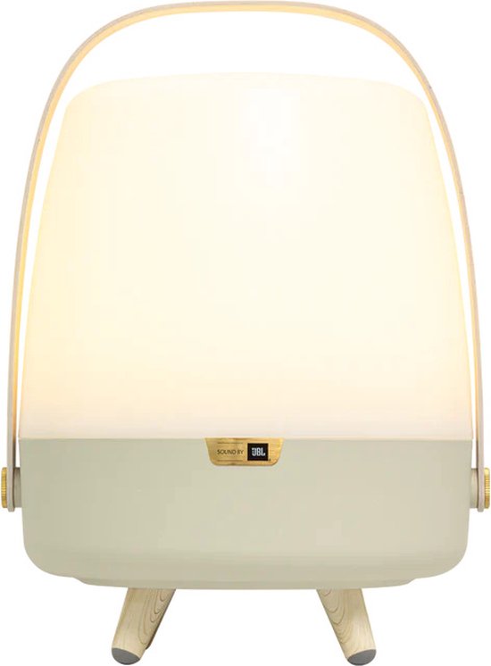 Kooduu Lite-up Play 2.0 Bluetooth speakerlamp Sand met JBL geluid, dimbare LED, draagbaar, oplaadbaar