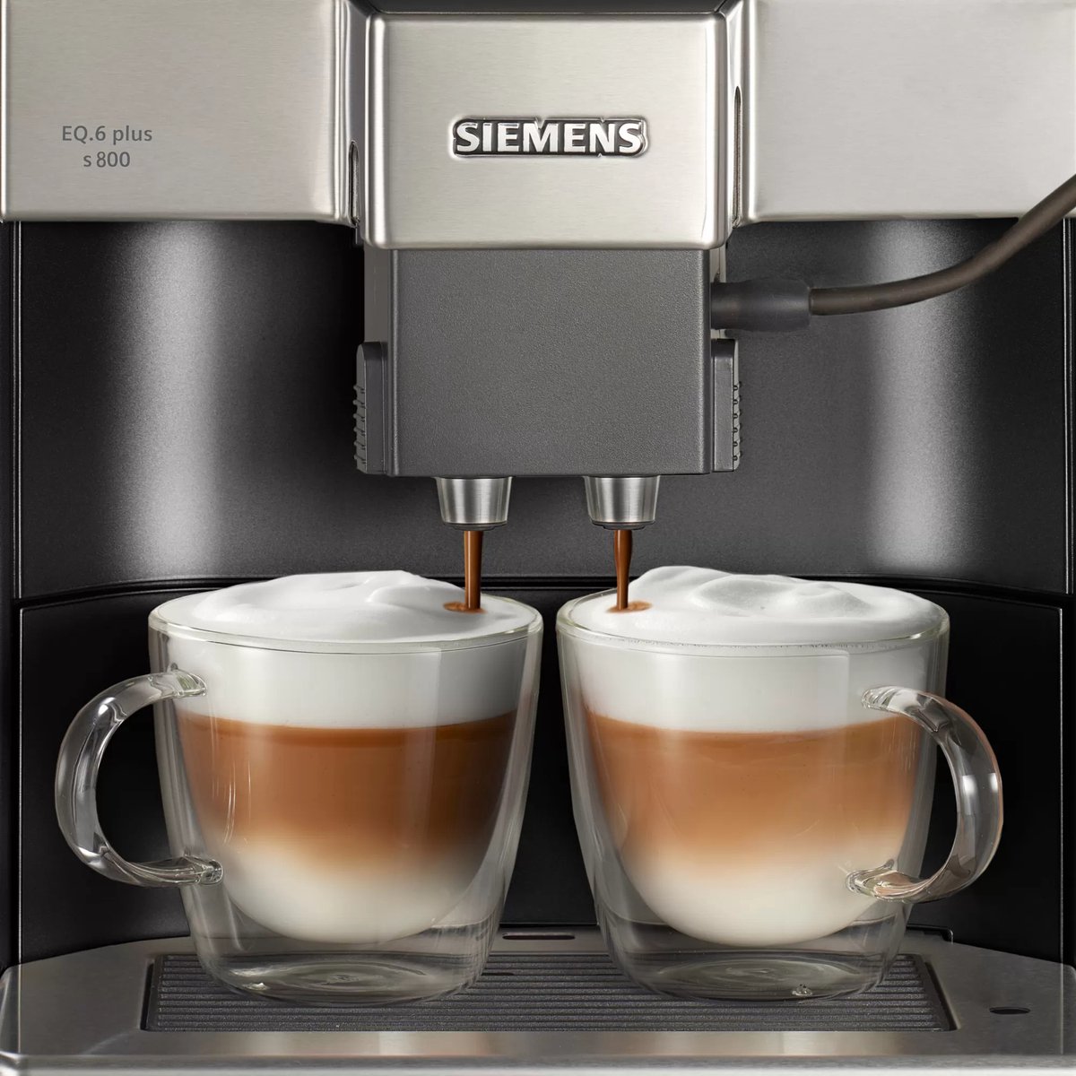 Afbeelding 2 van Siemens EQ.6 Plus S800 TE658209RW - Espressomachine - Zwart