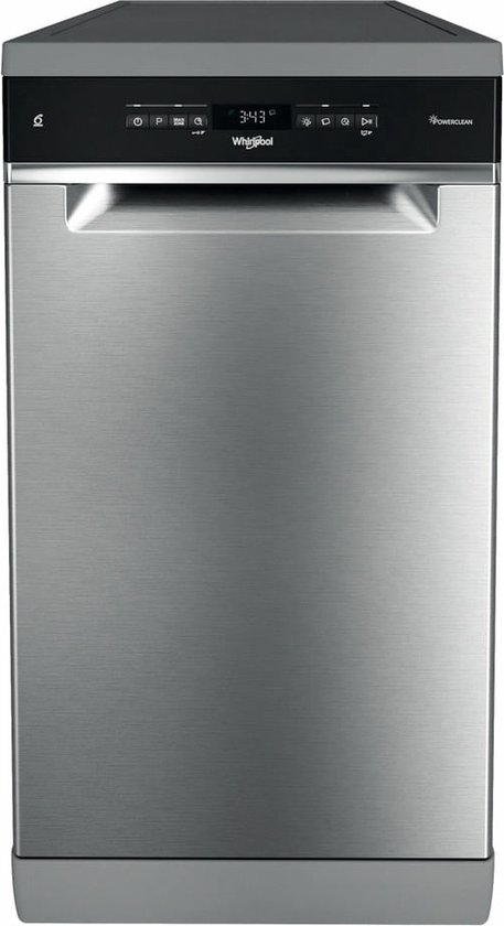 Whirlpool WSFO3T223PCX - Vrijstaande vaatwasser