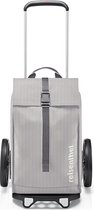 Bol.com Reisenthel Citycruiser Boodschappentrolley - 40L - Herringbone Grey Lichtgrijs aanbieding