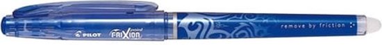 Foto: Frixion roller ball pen uitgombaar 0 7 mm blauw