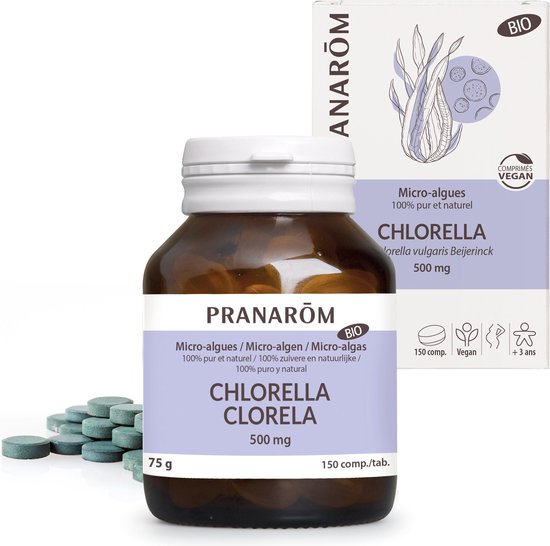 Pranarôm Chlorella Bio 150 Tabletten