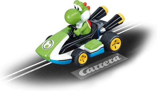 Carrera Go!!! Speelgoedvoertuig - GO!!! Nintendo Mario Kart 8 - Yoshi in Kart auto van Carrera — afbeelding 2